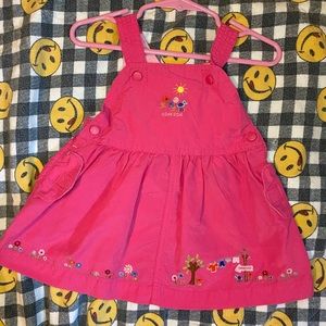 Oshkosh Spring Overalls Dress 12M